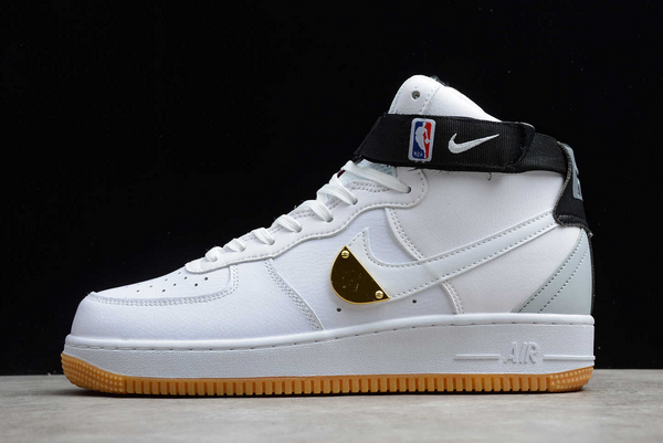 Nike Air Force 1 High “NBA Pack” White Gum 2021 New Released CT2306-100