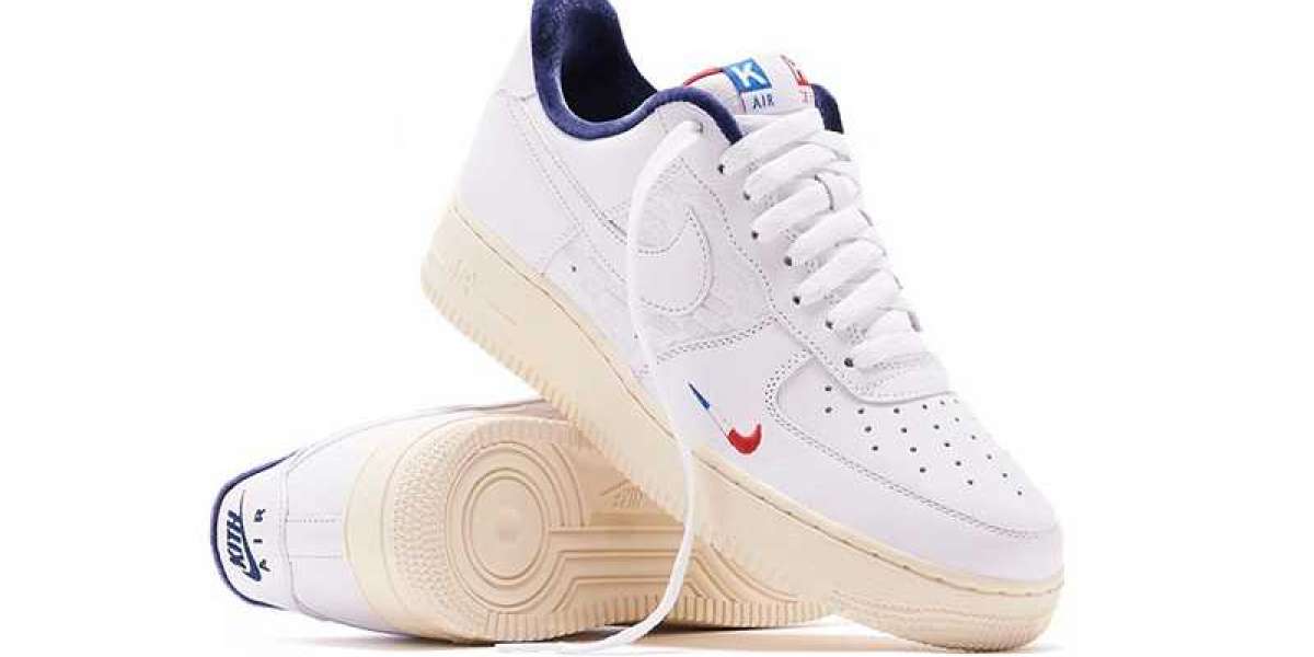 I like the pair of Kith x Nike Air Force 1 "France" CZ7927-100 shoes, how about you?