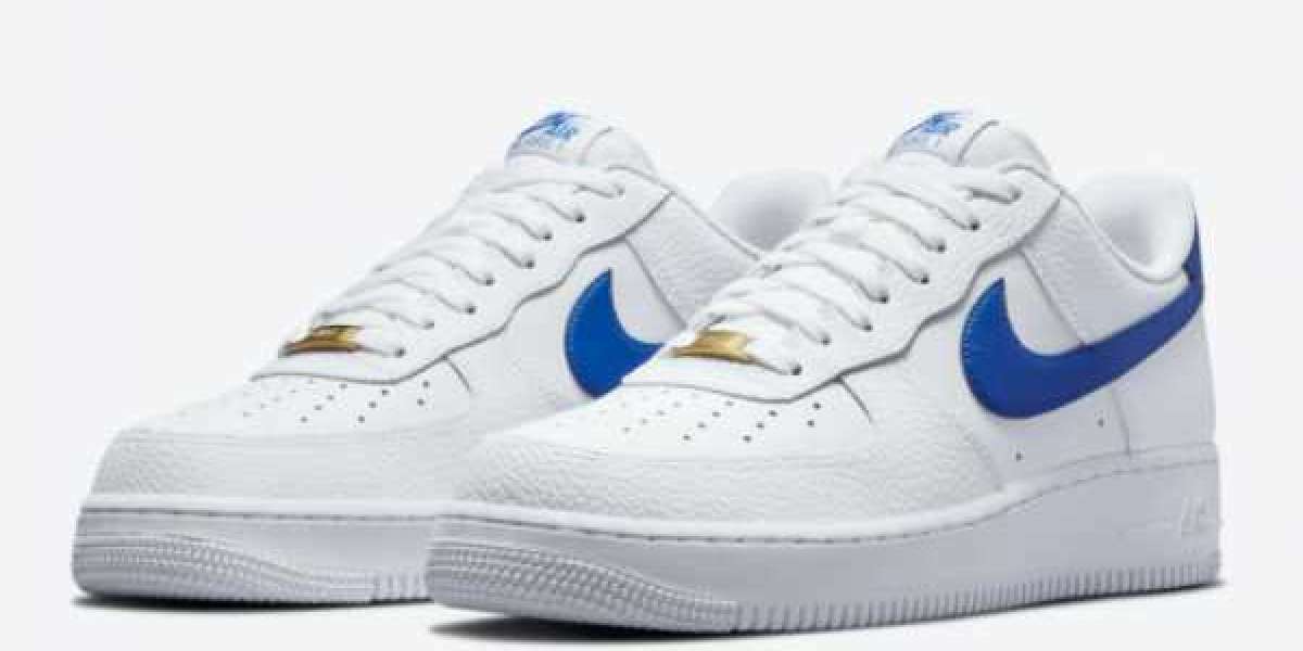 Nike Air Force 1 Low White/Royal Blue 2021 New Arrival DM2845-100