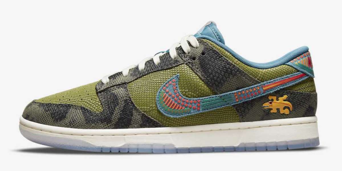 New Nike Dunk Low “Siempre Familia” DO2160-335 is full of details!