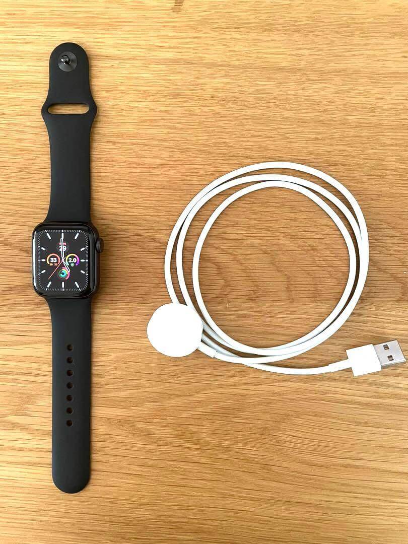 First Copy Apple Watch Series 6 Black Strap 44mm