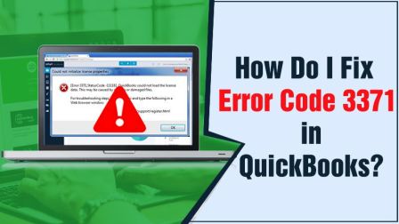 QuickBooks Error 3371: Could Not Initialize License Properties