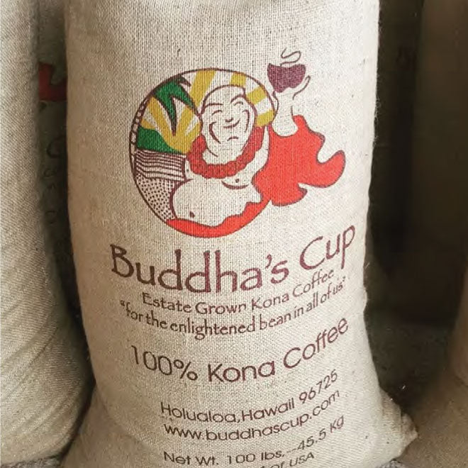 100% Pure Kona Coffee Beans | Buddhas Cup