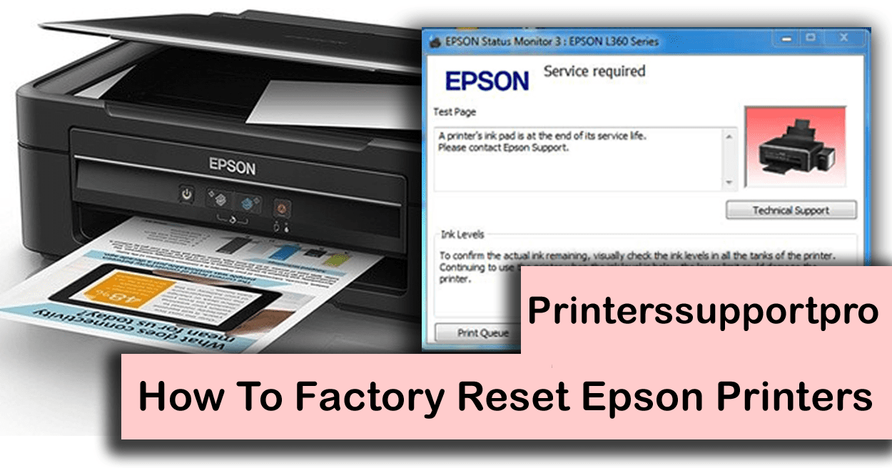 How To Factory Reset Epson Printers?