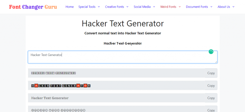 Hacker Text Generator C̷̢̗͙̜͒̾͗͑̈́̿͠o̵̡̡̭̱̟̙͕̝͙͇̽͐p̶̢̪͓̘̩̉̽̈́̎̒̇͌̈́͆̈́ÿ̸̢̺͓́̎̔̆̎̔ ̷̝͉̳̪̤͆̐̎͋͘a̸̪̱͎̤̘̹͕͈̥͗̋́̃̋̚n̴̨̛̞̎͐̋͆̑̄̉d̵̗͖̓͝ ̴̨̦̦͙̙̞͖̔̆P̵̘̟̺̭̺̻̬̩͚̽͌͐̔̉͛̀͝a̶̟̩̞̗̫͎̺̦͉̐̓́̂̿͛̐̈́̅͘s̶̜̬̈́̽̿̐̿̑̚͠t̵̹̼͊́ê̵̢̻͇͈͉̹̭̗͜ | Get Hacked Words | Font Changer Guru