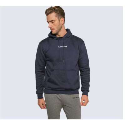 Dynamic Hooded Pullover Sweatshirt - Midnight Black Profile Picture