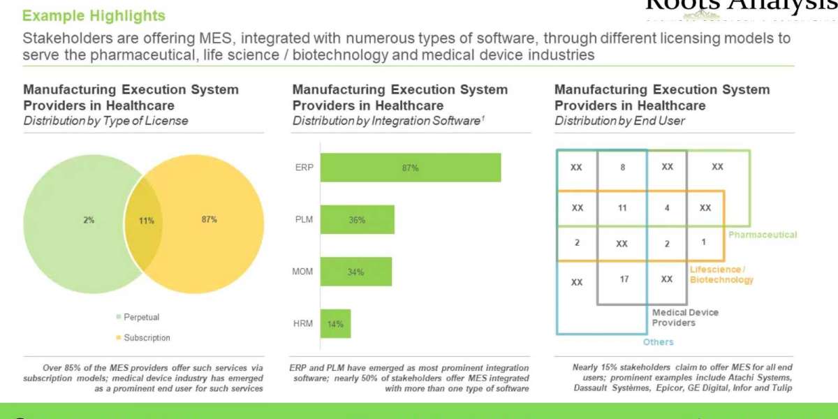 MANUFACTURING EXECUTION SYSTEM PROVIDERS IN HEALTHCARE MARKET