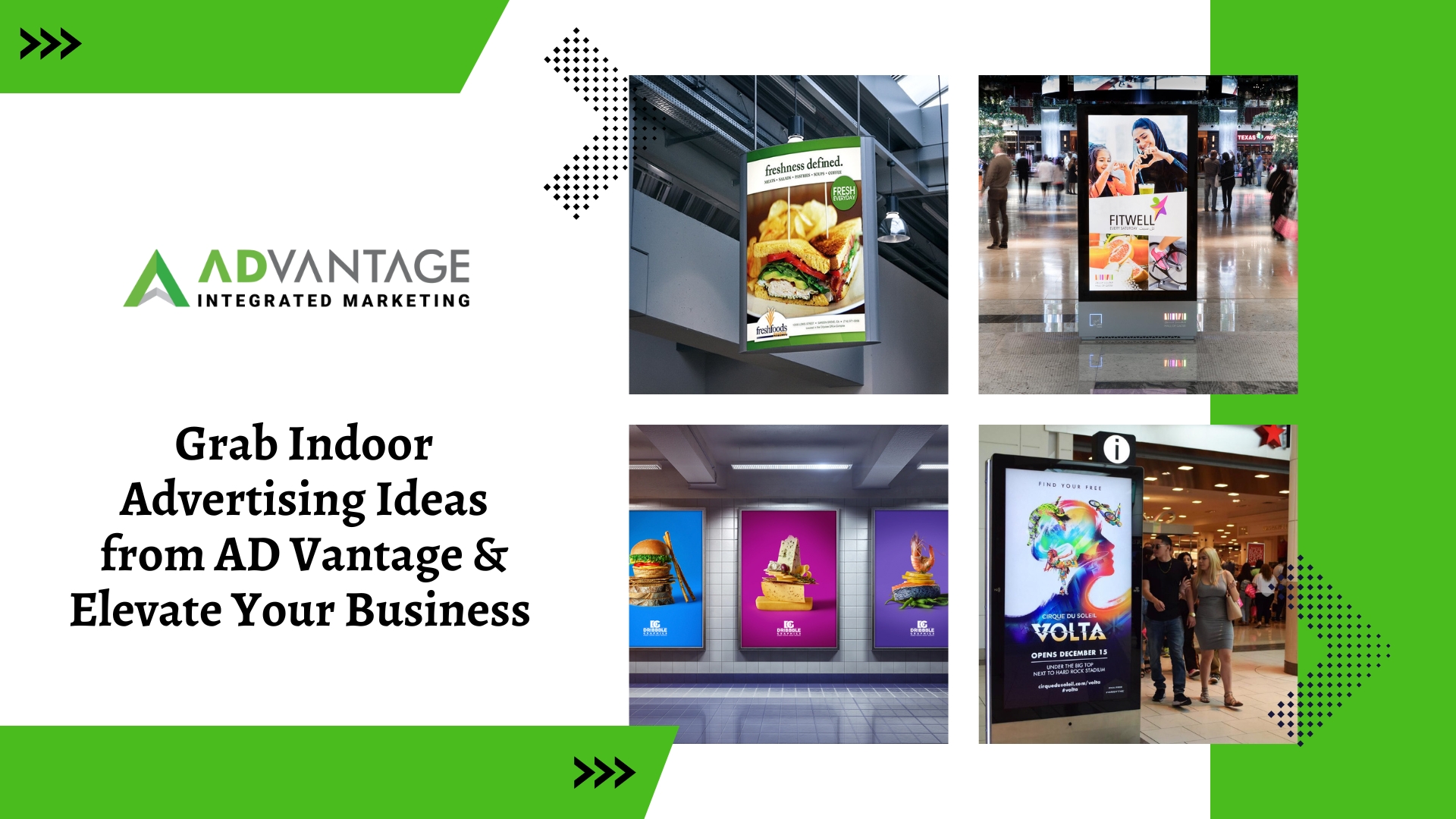 Grab Indoor Advertising Ideas from AD Vantage & Elevate Your Business