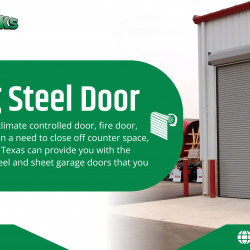 Rolling Steel Door Service In Texas - Door Works | Visual.ly