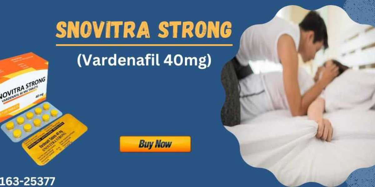 Treatment Sexual Dysfunction Issues Using Snovitra Strong