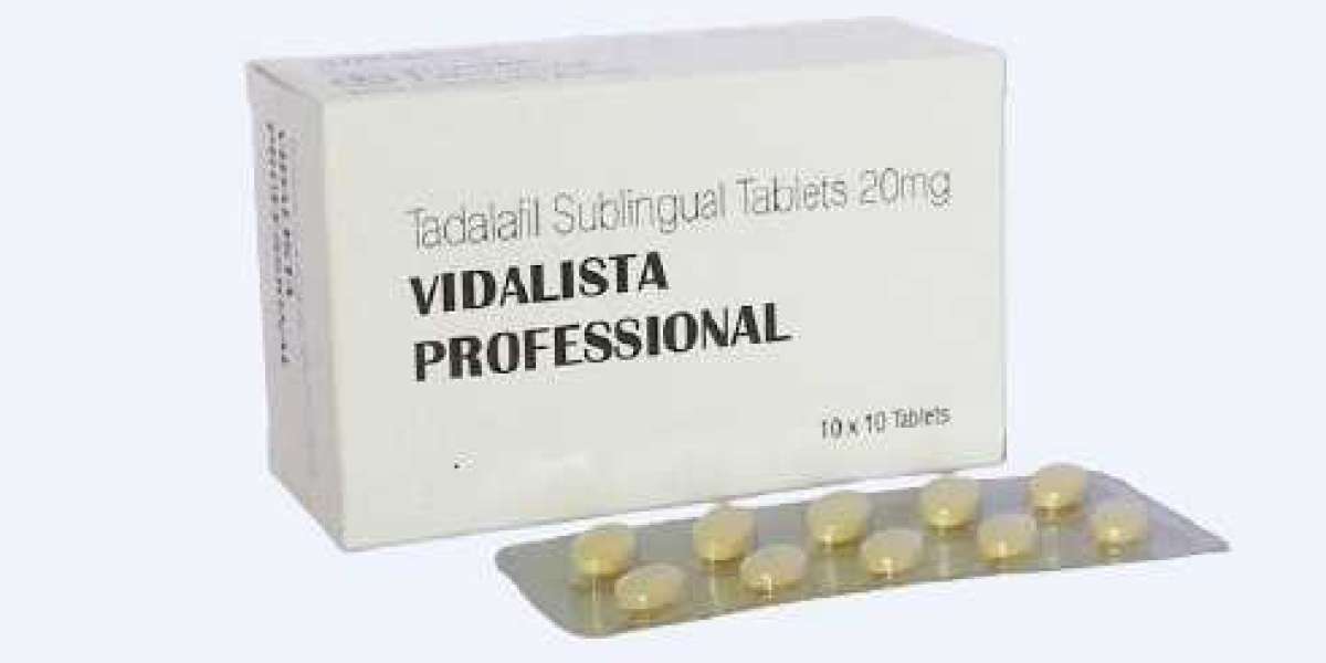 Vidalista Professional 20 is the Best Tablet for ED