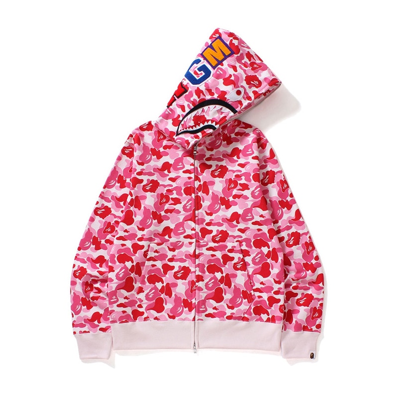 Pink BAPE Hoodie Jacket