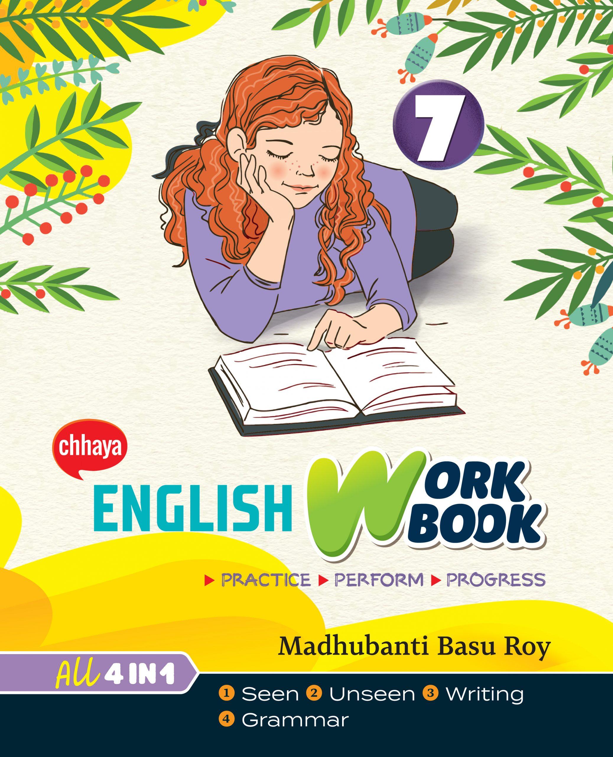 Class 7 English West Bengal Board - English Work Book by Chhaya Prakashani