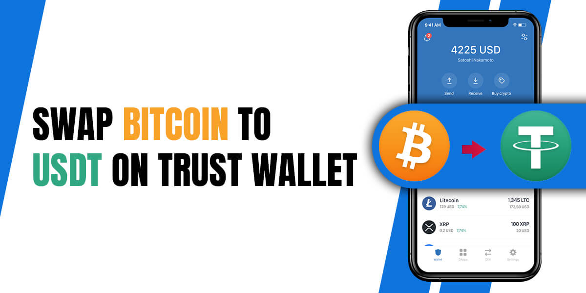 Swap Bitcoin To USDT On Trust Wallet | Convert BTC to USDT