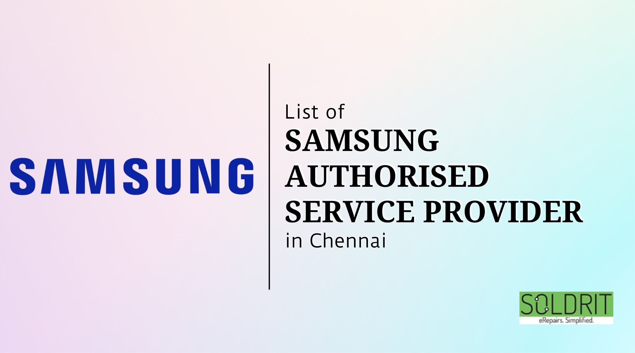 Samsung Authorised Service | Samsung service centers Chennai