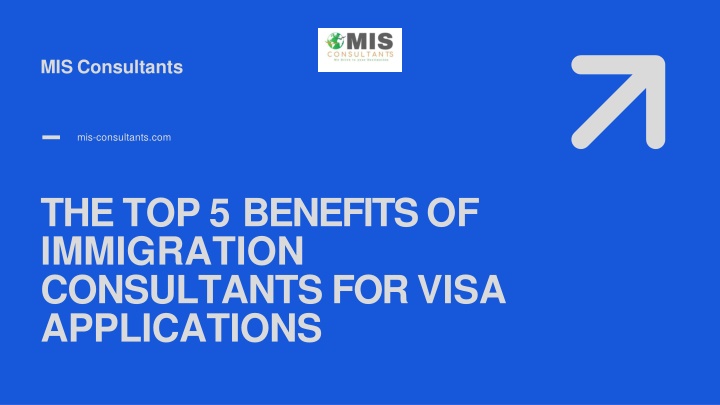 PPT - The Top 5 Benefits of Immigration Consultants For Visa Applications PowerPoint Presentation - ID:12170887