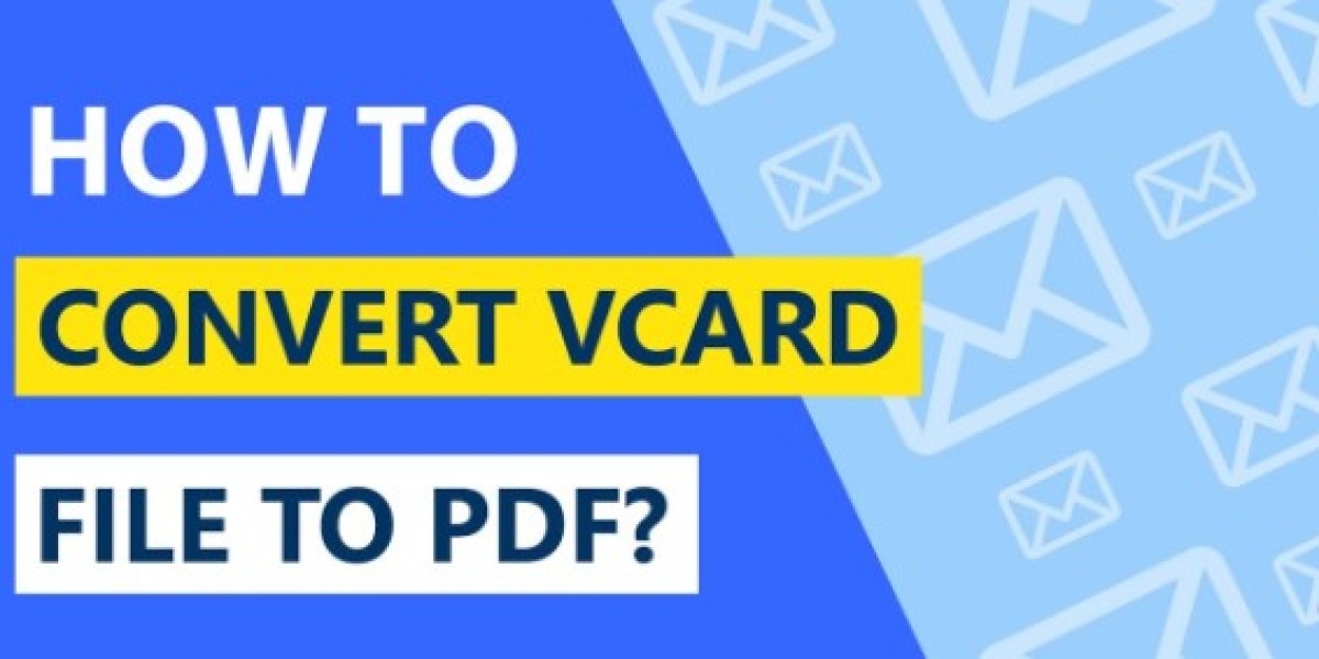How To Export vCard File Into Portable Document Format?