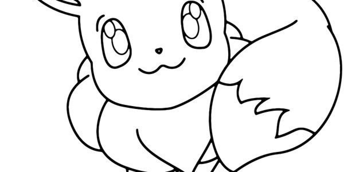 Pokemon Eevee Kleurplaat - Gratis te Printen KleurplatenGB