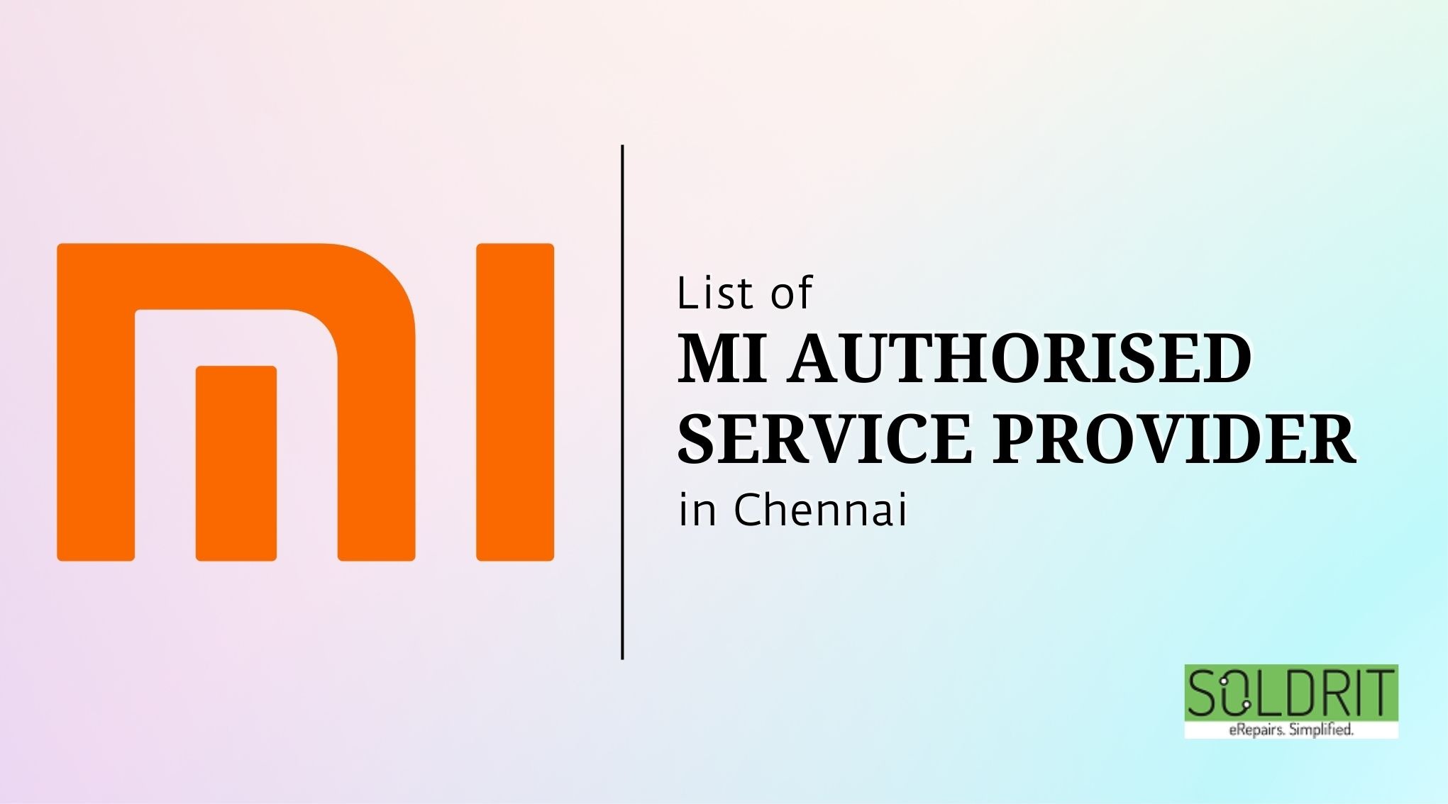 MI Authorized Service Centers in Chennai | List of Service Centers