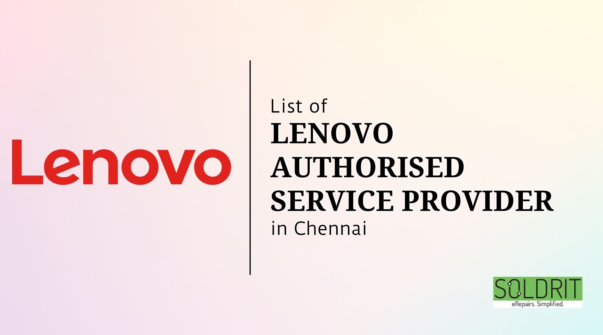 Lenovo Authorized Service Centers in Chennai | List of Service Centers