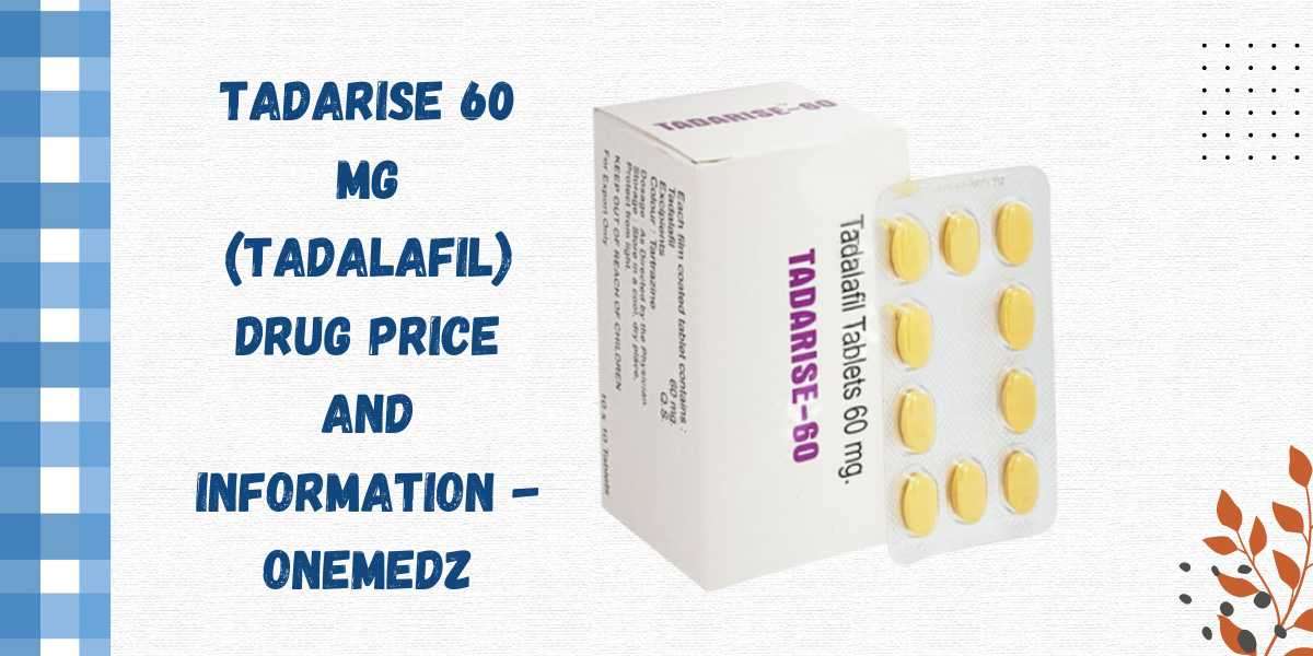 Tadarise 60 Mg (Tadalafil) Drug Price and Information - onemedz