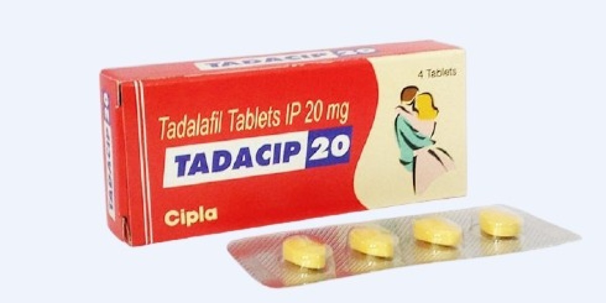 Leave your Ed problem with Tadacip 20 tablet