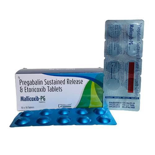 Etoricoxib 60mg + Pregabalin 75 mg Franchise | Etoricoxib 60mg + Pregabalin 75 mg PCD Pharma Company