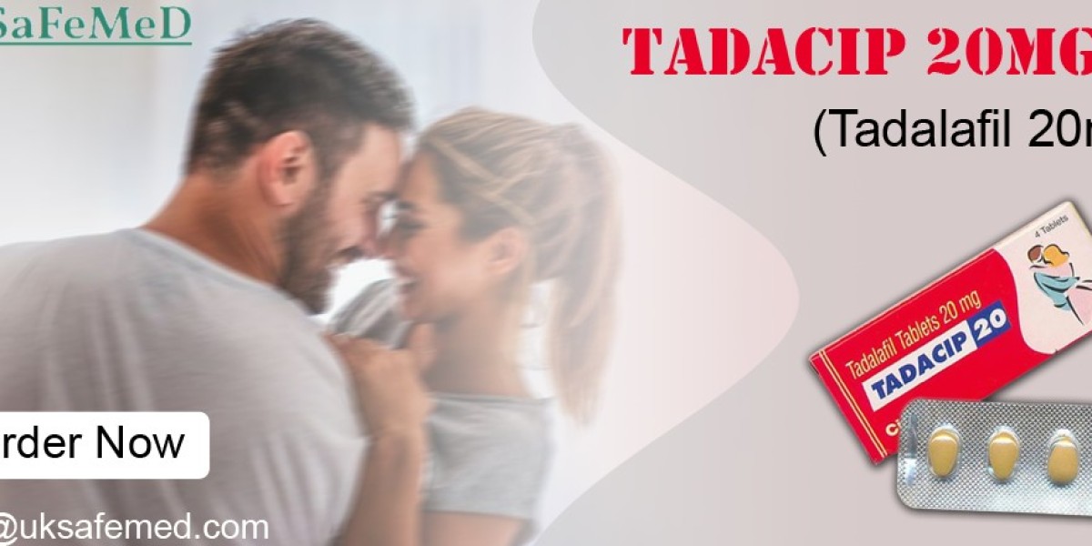 Tadacip 20mg: An Oral tablet to fi erectile disorder in males