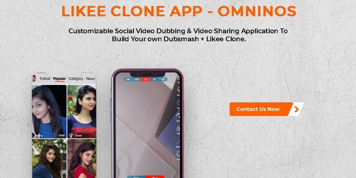 Likee Clone, Likee Clone Script, Live Streaming App Development Company, PK Battle App Clone