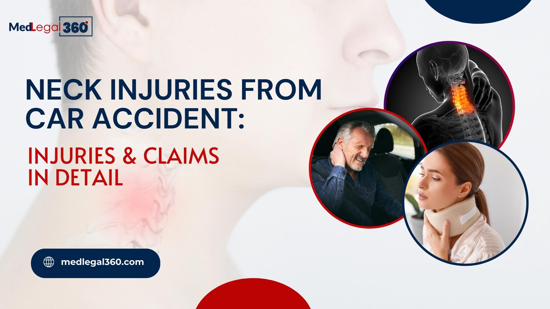 Neck Injuries from Car Accident: Injuries & Claims in Detail