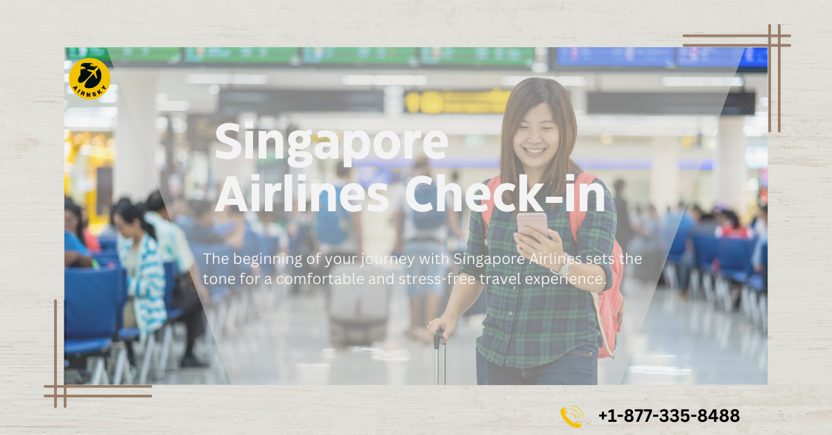 Singapore Airlines Check-In - Airnsky