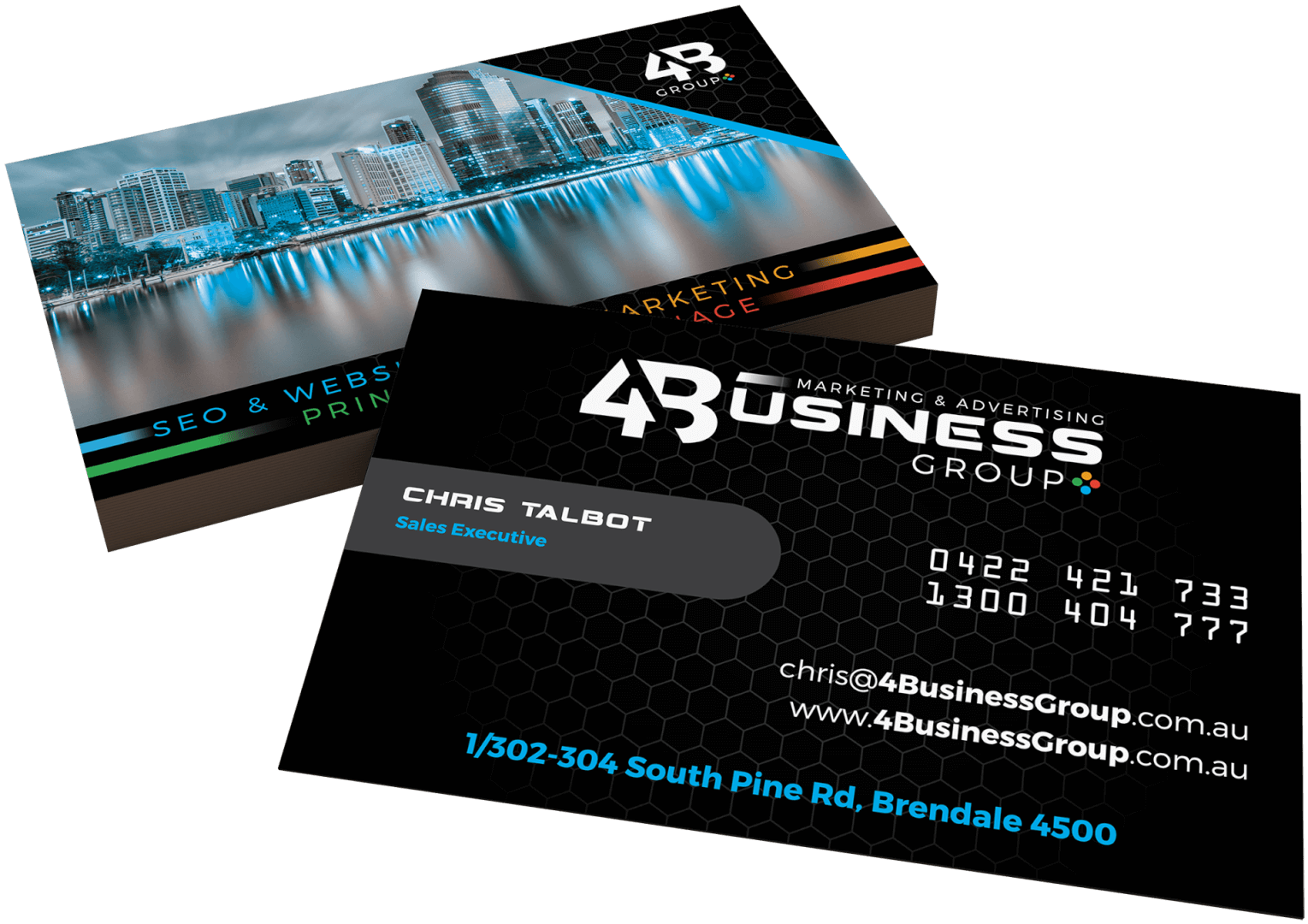 Business Card Printing Service Brisbane | 4Business Group