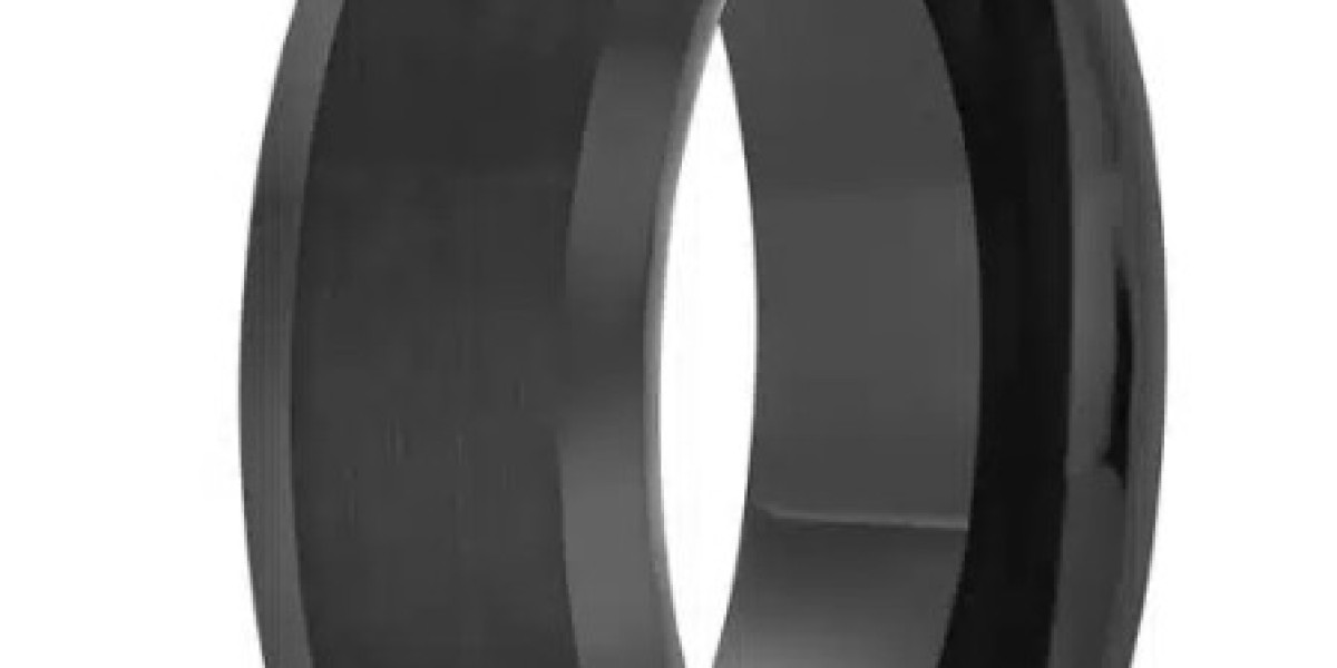 A Bold Statement: Unveiling the Elegance of Black Wedding Bands for Men