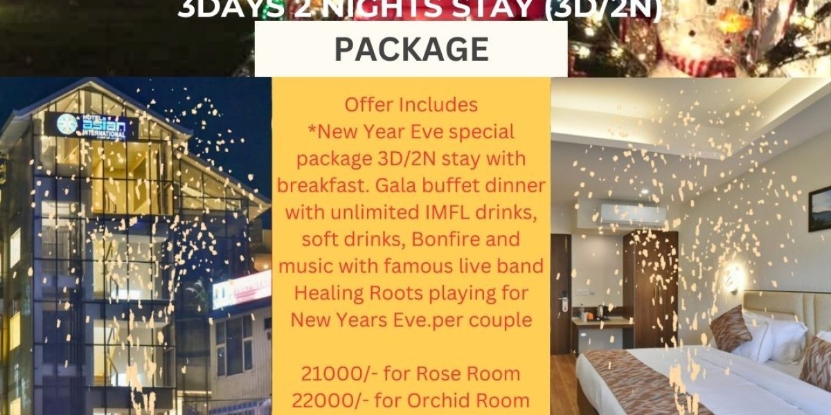 New Year: 3D/2N Gala Dinner, Drinks, Live Music!