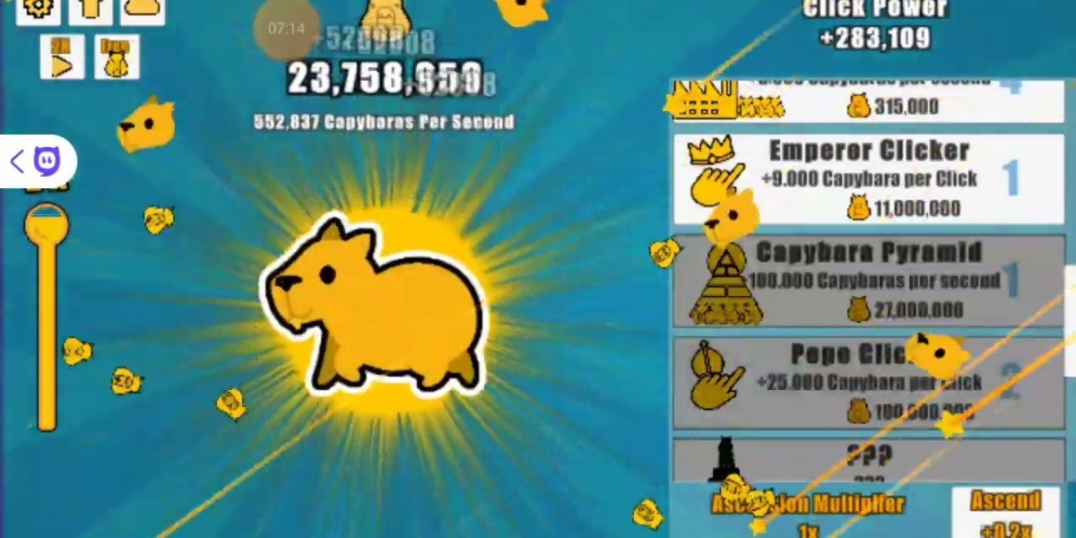 Capybara Clicker Game
