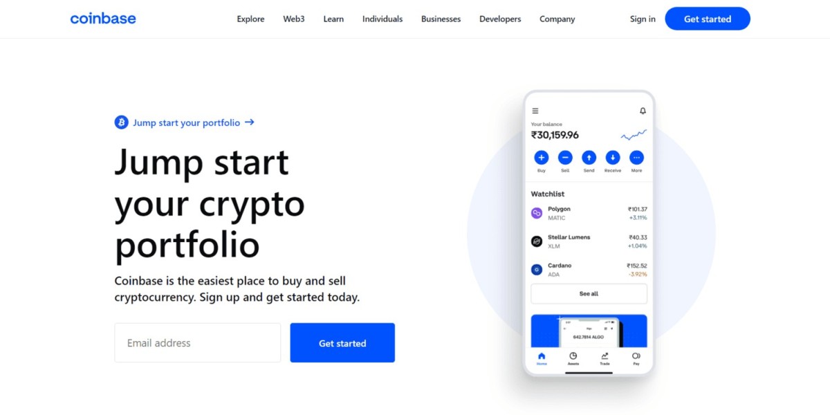 How to reset or change Coinbase password? 