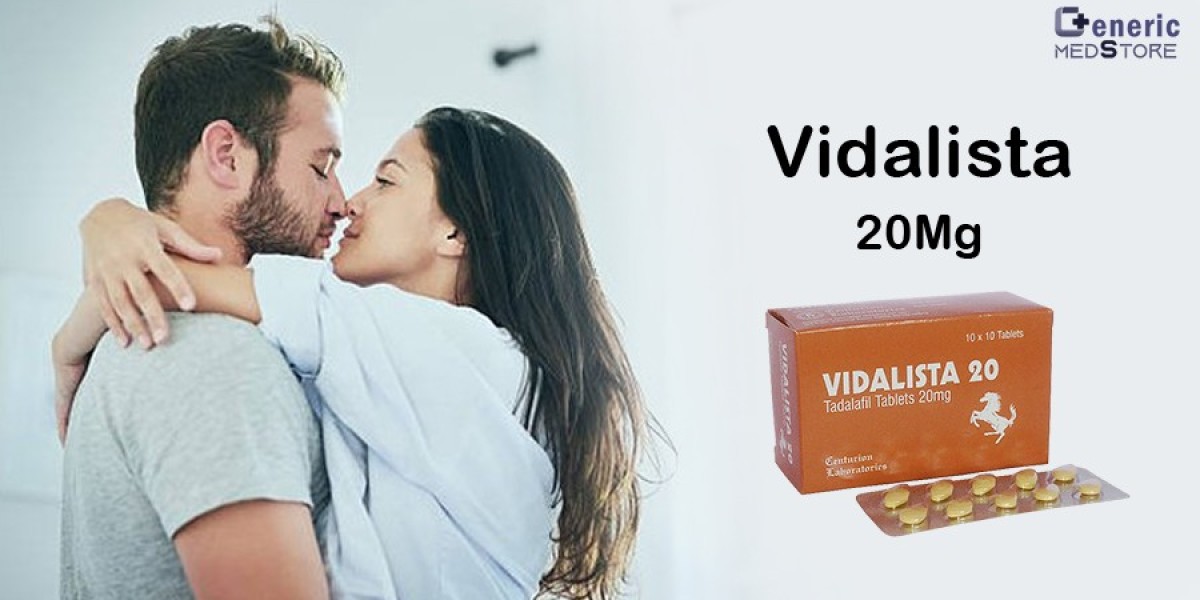 Vidalista 20 | Treat ED | Men's Get Erection | Genericmedsstore
