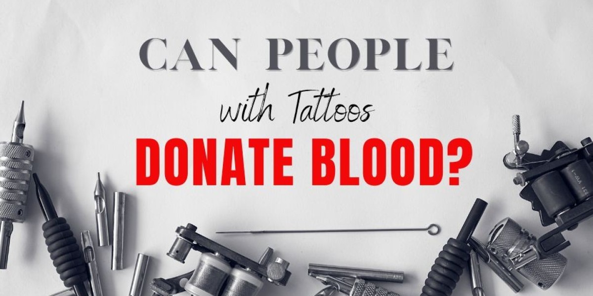 Can tattooed people donate blood?