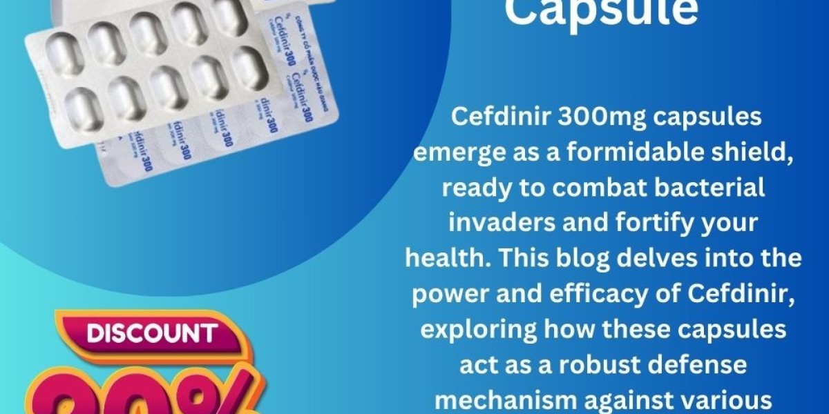 Cefdinir 300mg Capsules | Antibiotic for Various Infections