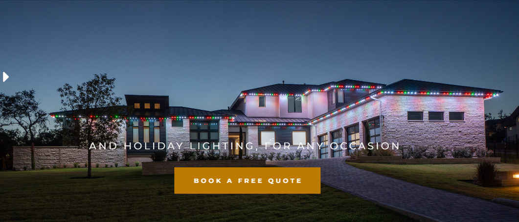 Year Round Permanent Christmas Lights | Astoria Lighting Co.