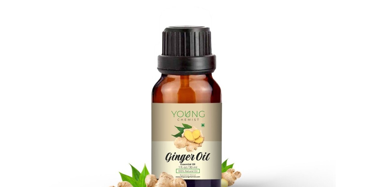 Ginger Essential Oil for Hair Growth and Weight Loss - Natural and Safe Solution for Healthier Hair and Weight Managemen