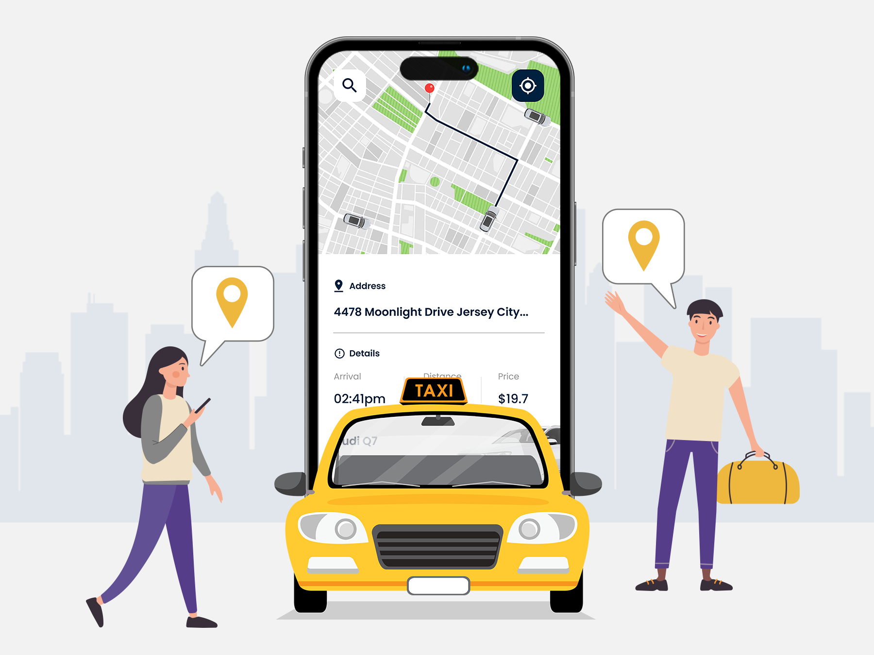 How to Create a Taxi App-Like Curb Clone? - Newsideas.in