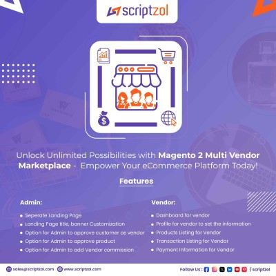 Scriptzol Magento 2 Multi-Vendor Marketplace Extension Profile Picture