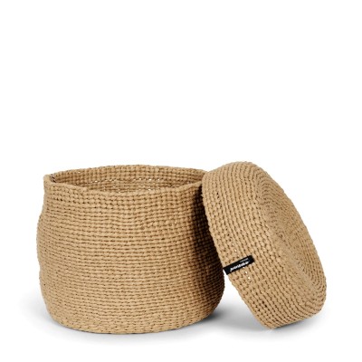 KIONDO BASKET WITH LID | BROWN M Profile Picture