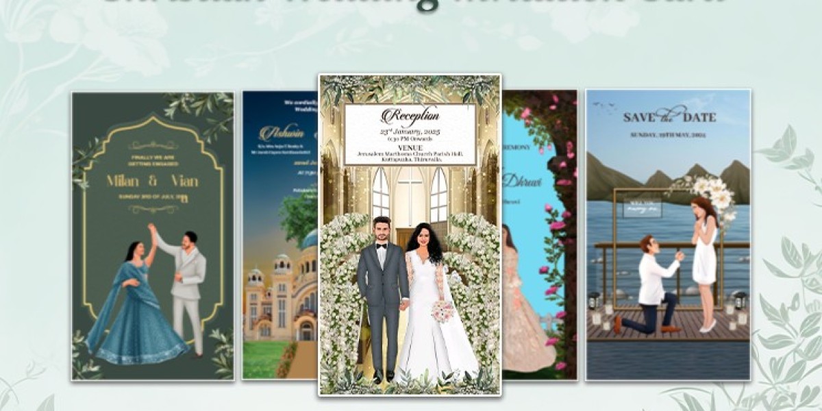 Buy Christian Wedding Invitation Card Online