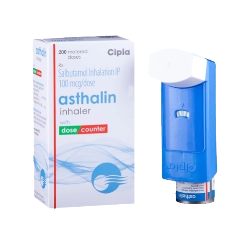 Asthalin HFA Inhaler 100 mcg 200 mdi | Skinorac