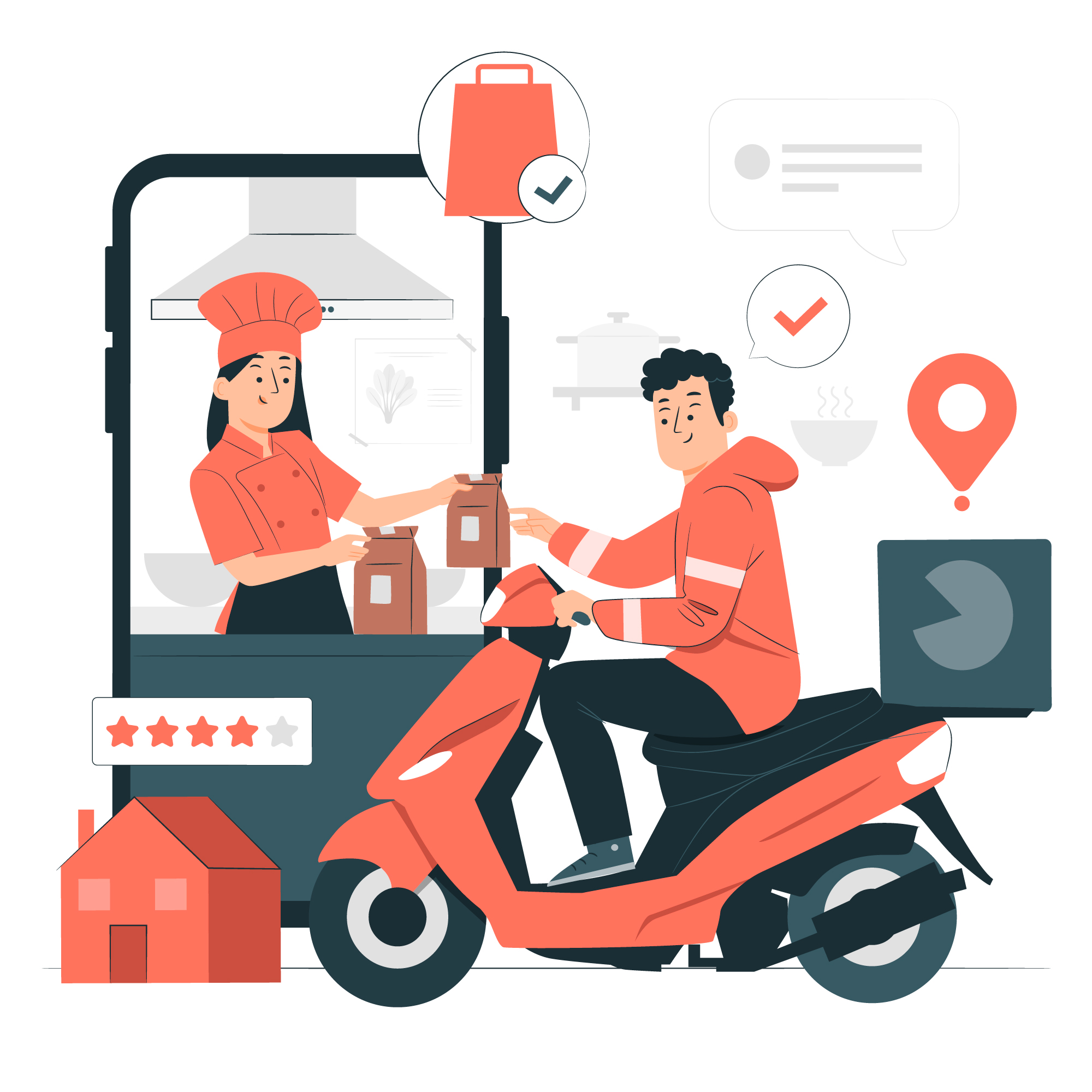 What Are the Key Phases in Developing a Food Delivery App? - lucky lify