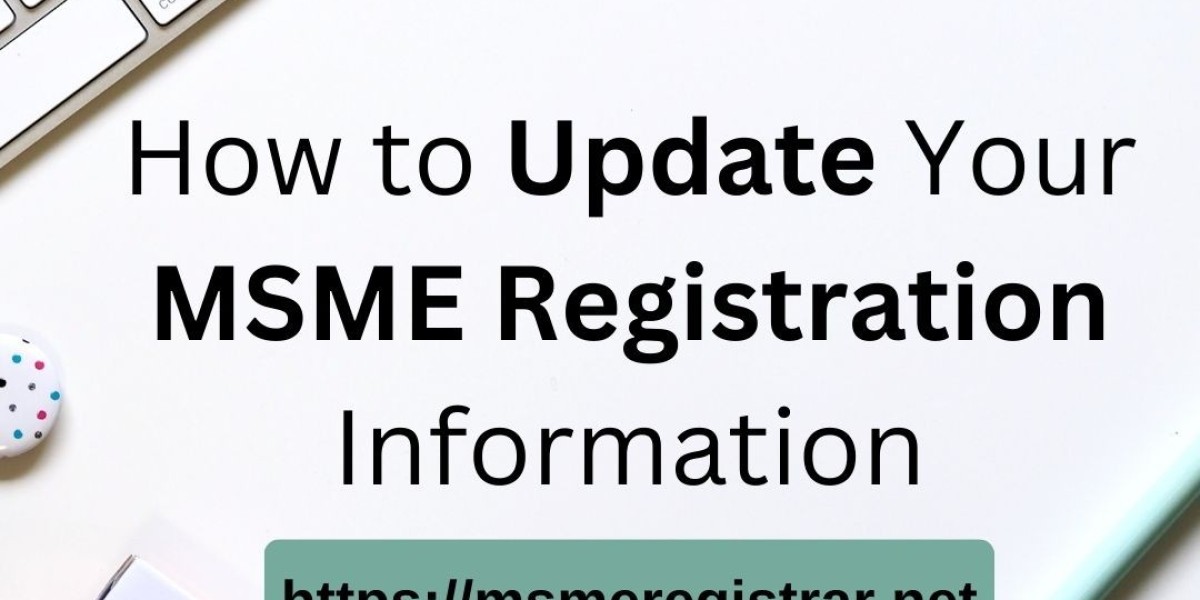 How to Update Your MSME Registration Information