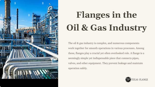 Top Most Common Types of Flange Used in the Oil and Gas Industry.pptx