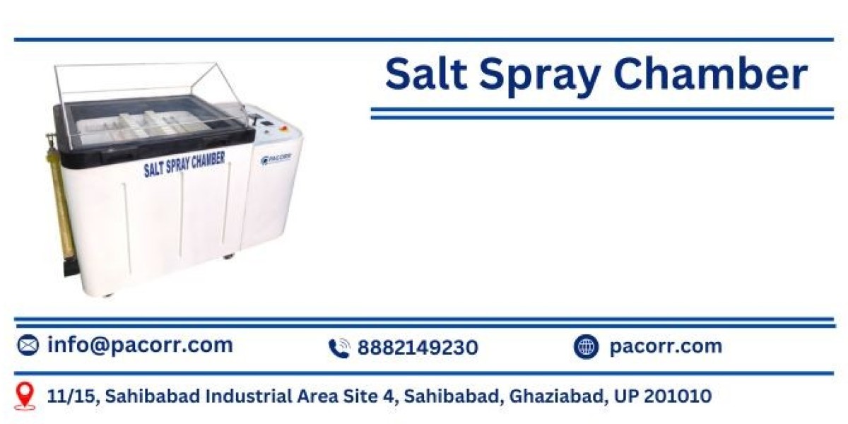 Salt Spray Chamber a Vital Tool for Corrosion Resistance Testing